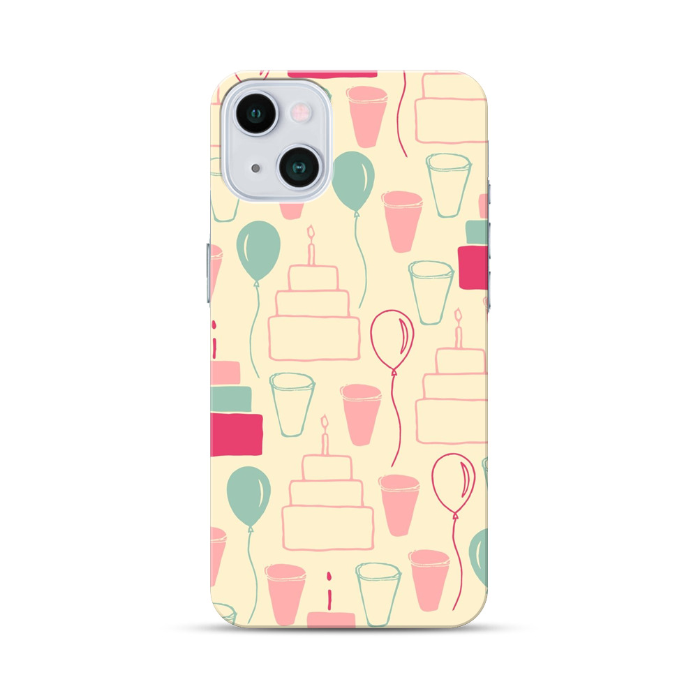 お祝いのパターン iPhone 13 Miniオリジナルハードケース