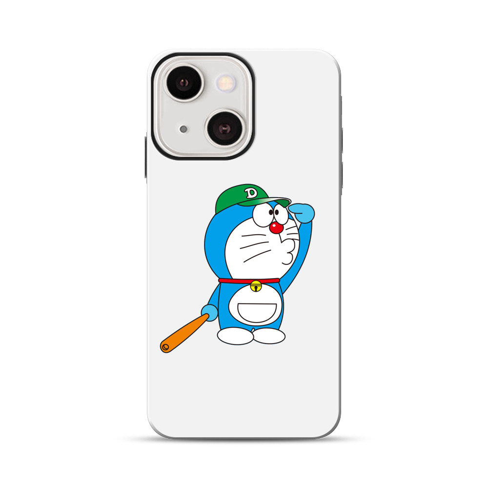 ドラえもん野球キャップ iPhone 13 Miniオリジナル耐衝撃ケース