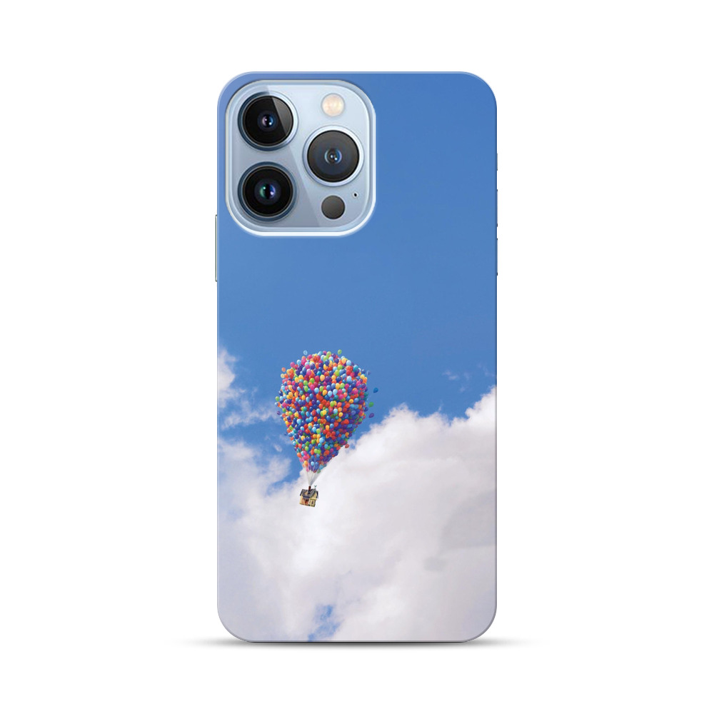 風船と家と青空 disney-up 風船と家と青空 disney-up