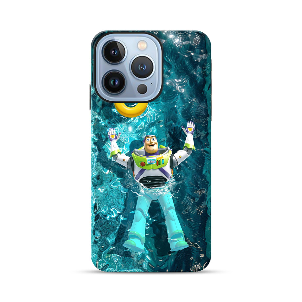 バズ水中リラックス iPhone 13 Proオリジナル耐衝撃ケース