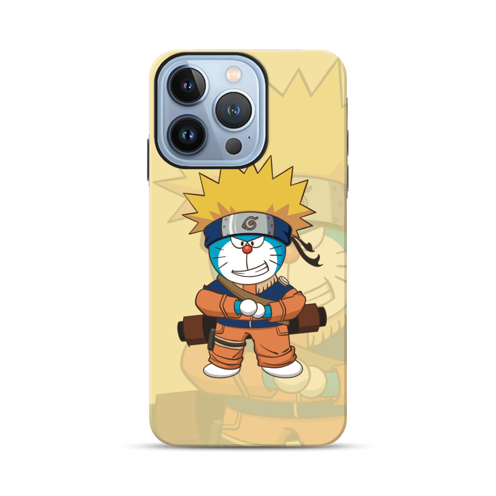 ドラえもんナルト風コスプレ iPhone 13 Proオリジナル耐衝撃ケース