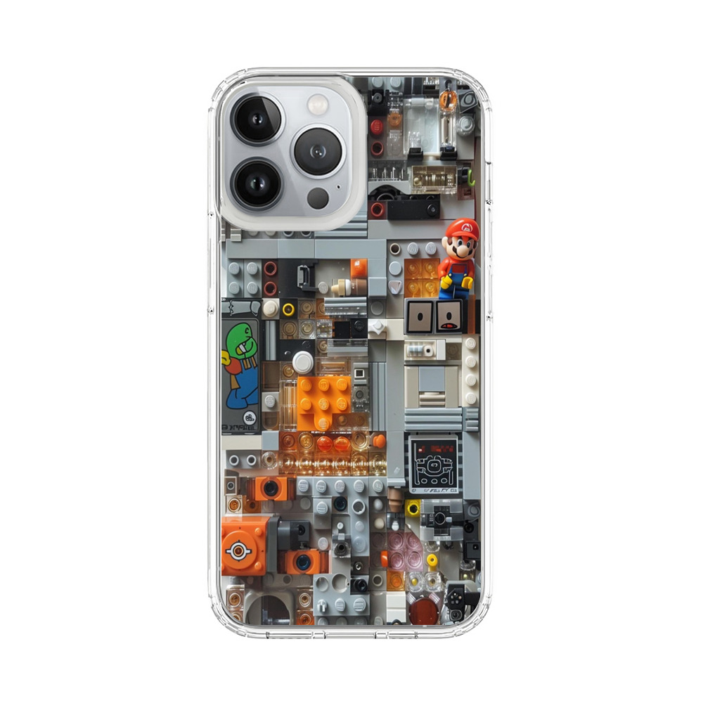 スーパーマリオレゴ iPhone 13 Pro Maxオリジナルケース