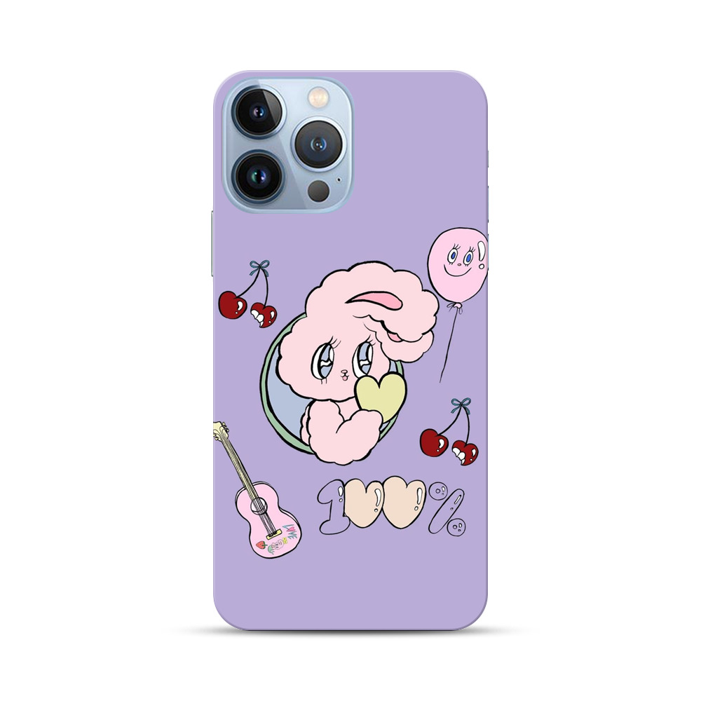 かわいいバニーのイラスト iPhone 13 Pro Maxオリジナルハードケース