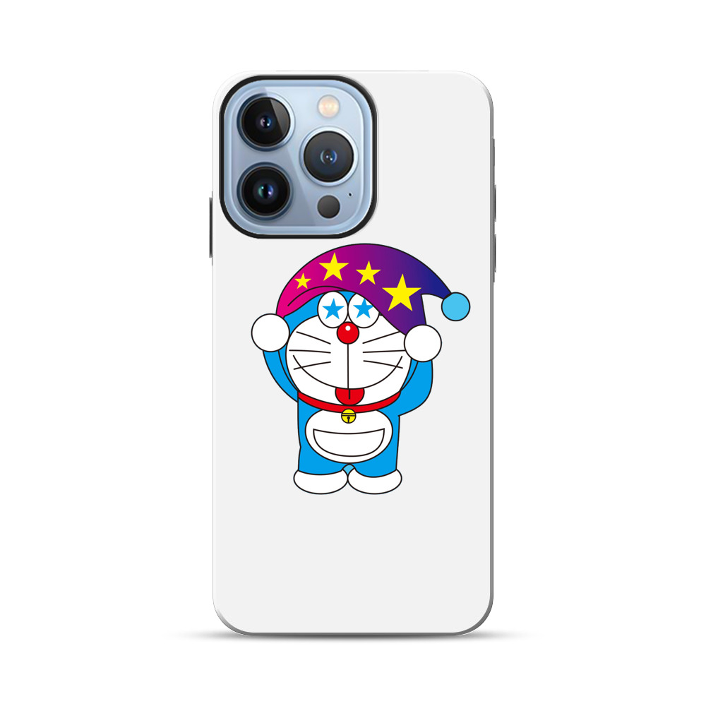 星帽ドラえもん iPhone 13 Pro Maxオリジナル耐衝撃ケース