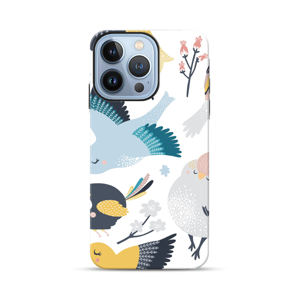 かわいい鳥のパターン cartoon-birds かわいい鳥のパターン cartoon-birds
