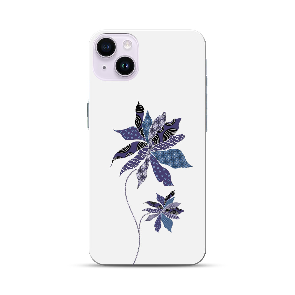 華麗な花 iPhone 14 Plusオリジナルハードケース