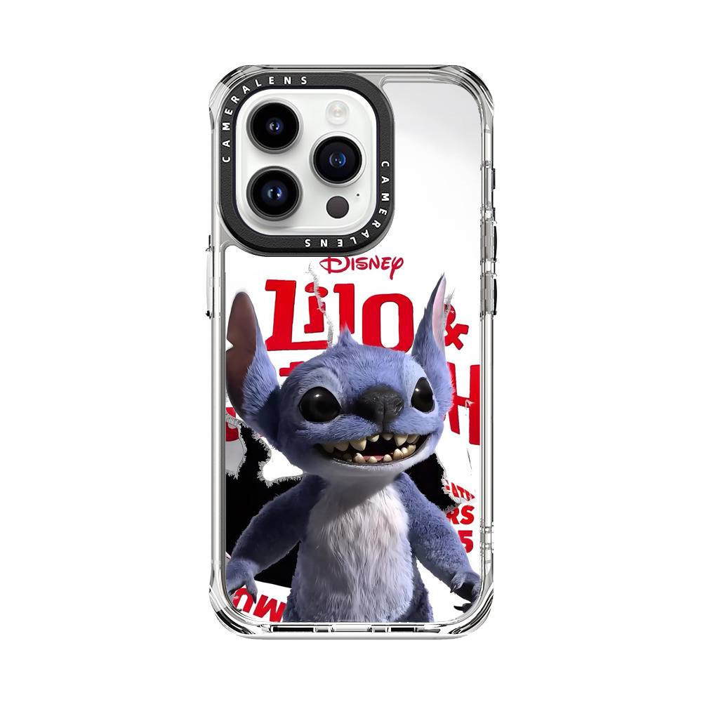 スティッチのアップ iPhone 14 Proオリジナルケース