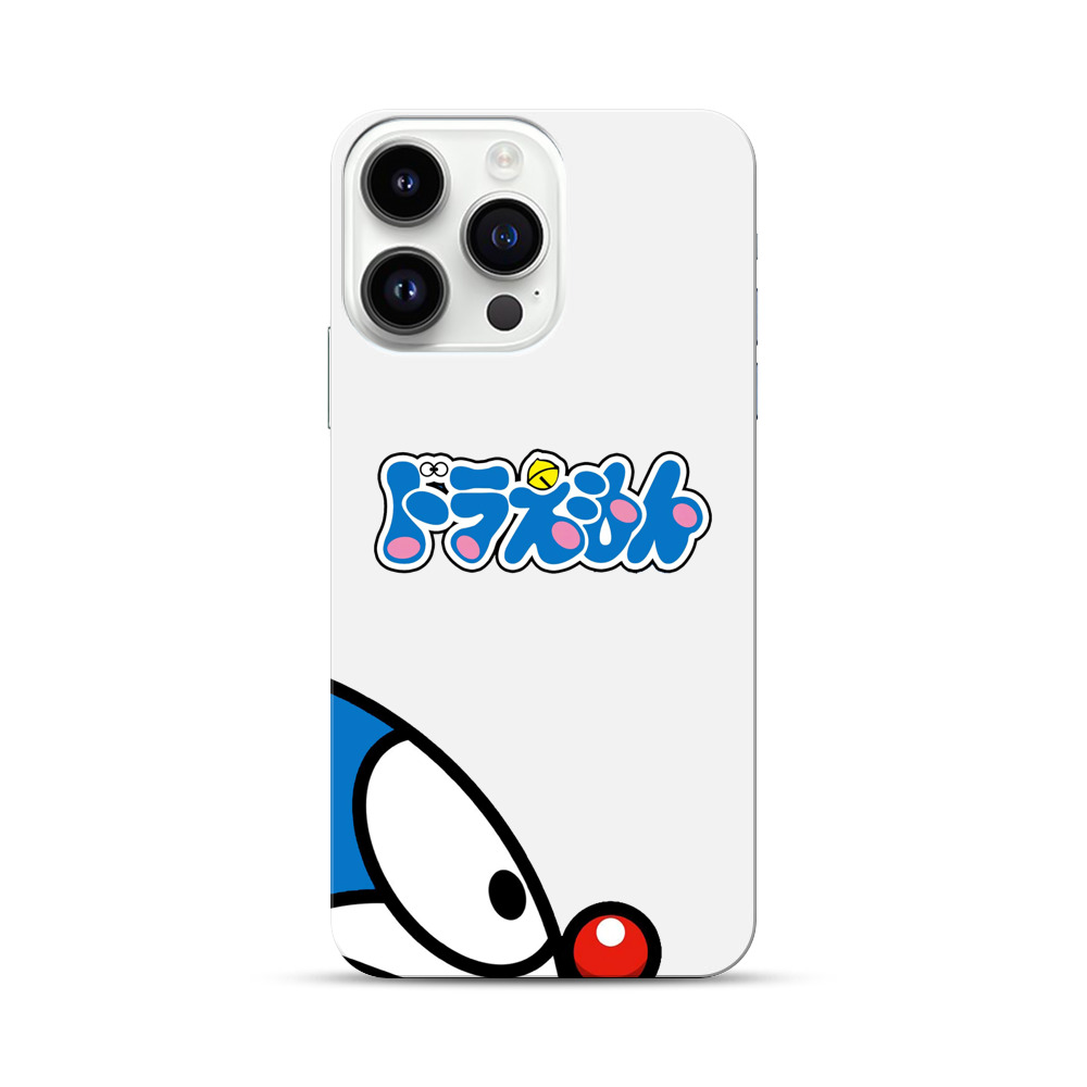 ドラえもんロゴデザイン iPhone 14 Pro Maxオリジナルハードケース