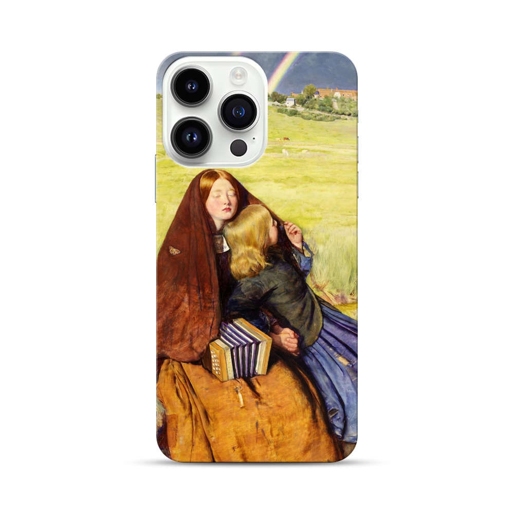 草原の少女たち iPhone 14 Pro Maxオリジナルハードケース