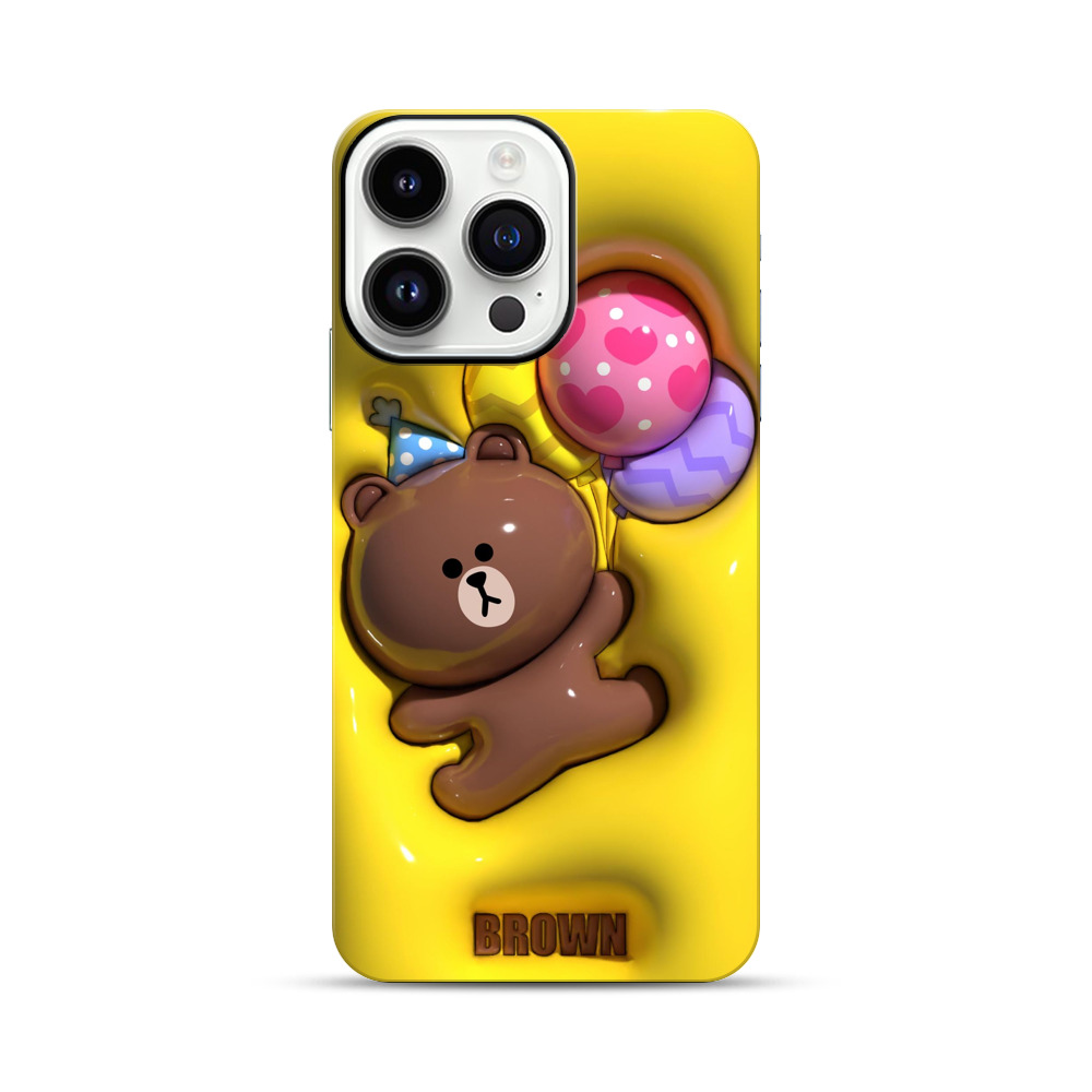 かわいいクマと風船 brownbear_balloon かわいいクマと風船 brownbear_balloon