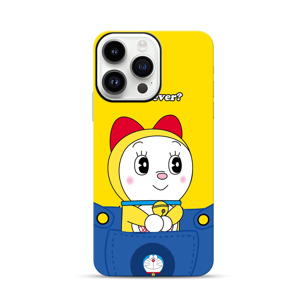 かわいい黄色キャラクター iPhone 14 Pro Maxオリジナル耐衝撃ケース