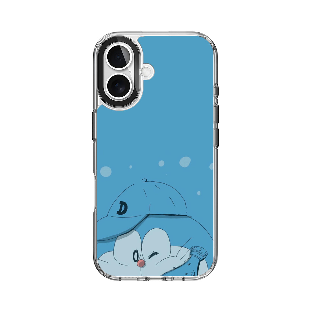 青いキャップ iPhone 16オリジナルケース