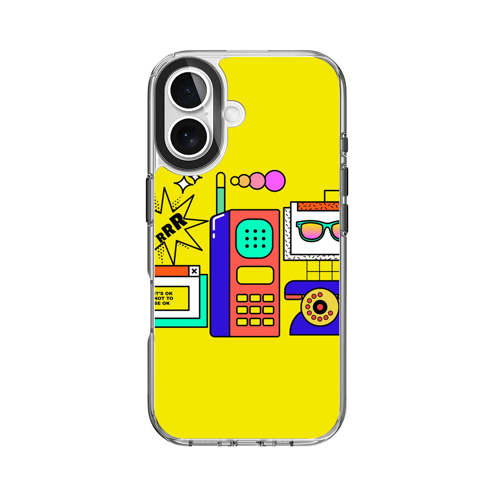 カラフルなレトロガジェット cellular-phone カラフルなレトロガジェット cellular-phone