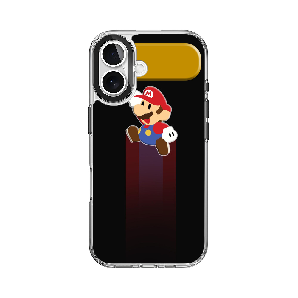 マリオのジャンプ iPhone 16オリジナルケース