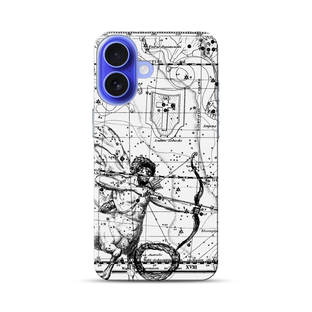 動物のシルエット iPhone 16オリジナルハードケース