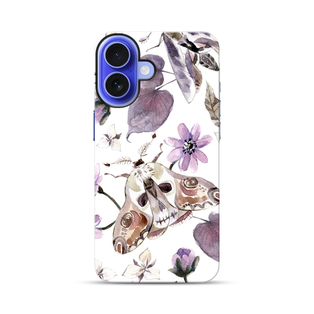 flower iPhone 16オリジナル耐衝撃ケース