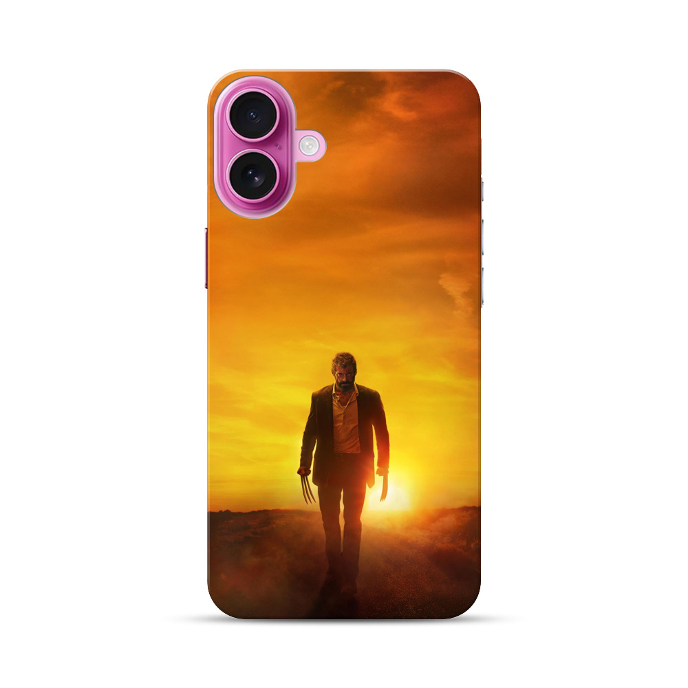 夕焼けの鋭い爪 iPhone 16 Plusオリジナルハードケース