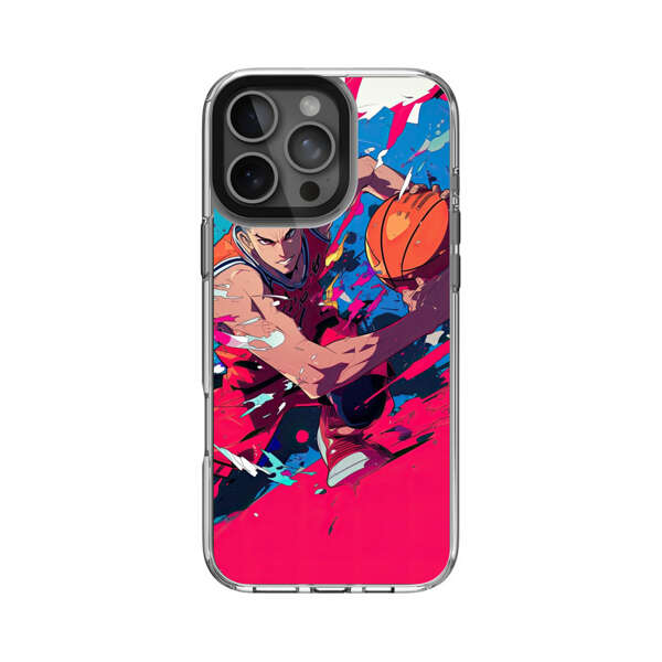バスケ躍動選手 iPhone 16 Pro Maxオリジナルケース