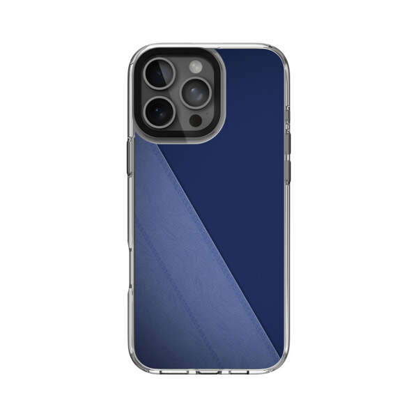 ネイビーブルーテクスチャ iPhone 16 Pro Maxオリジナルケース