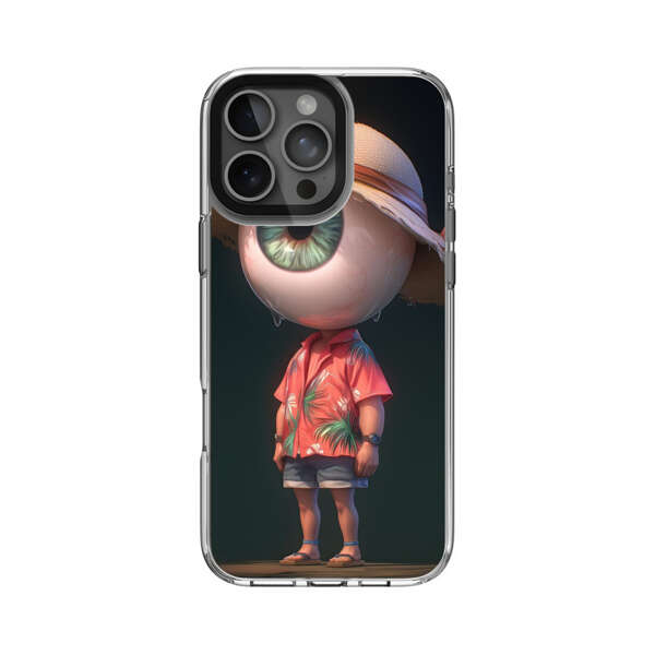 大きな目のキャラクター iPhone 16 Pro Maxオリジナルケース