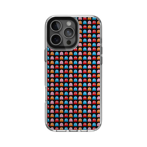 パックマンゴースト柄 iPhone 16 Pro Maxオリジナルケース