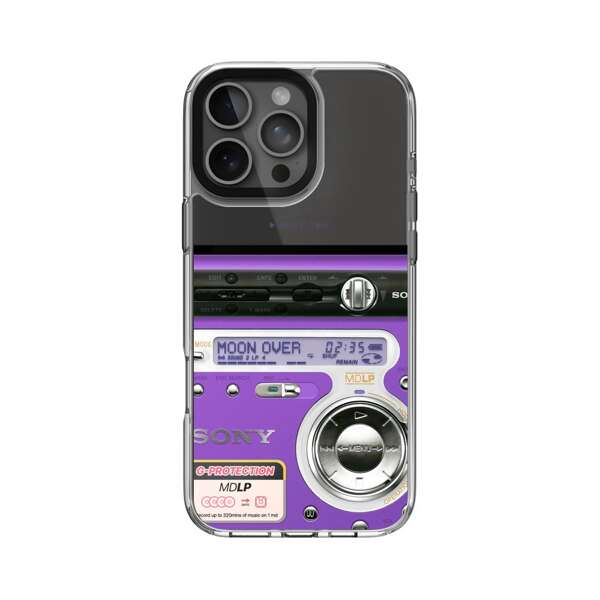 レトロなソニーウォークマン iPhone 16 Pro Maxオリジナルケース