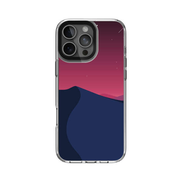 夕暮れの砂丘シルエット iPhone 16 Pro Maxオリジナルケース