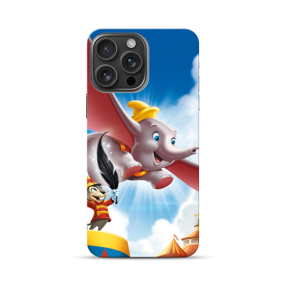 空飛ぶダンボ iPhone 16 Pro Maxオリジナルハードケース