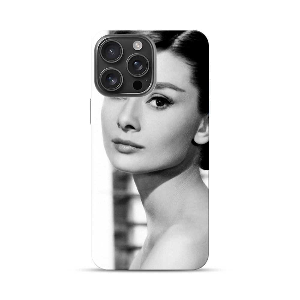 オードリー・ヘプバーン iPhone 16 Pro Maxオリジナルハードケース