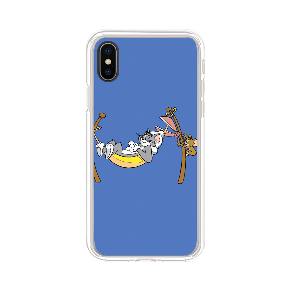 トムとジェリーのハンモック iPhone X/XSオリジナルケース