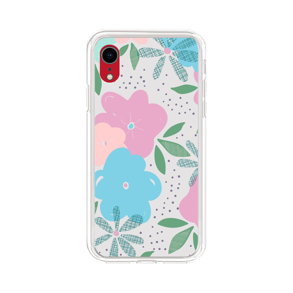 カラフルな花柄模様 tricolor-flowers カラフルな花柄模様 tricolor-flowers