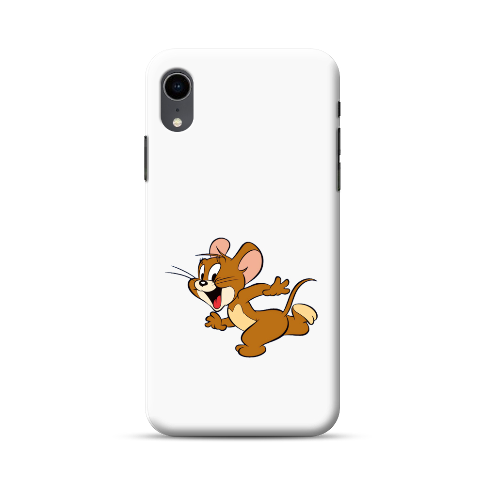 かわいいネズミキャラクター iPhone XRオリジナルハードケース