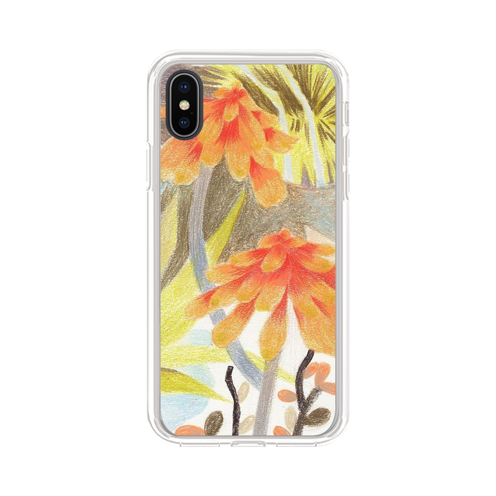 色鮮やかな季節の花々 iPhone XS Maxオリジナルケース