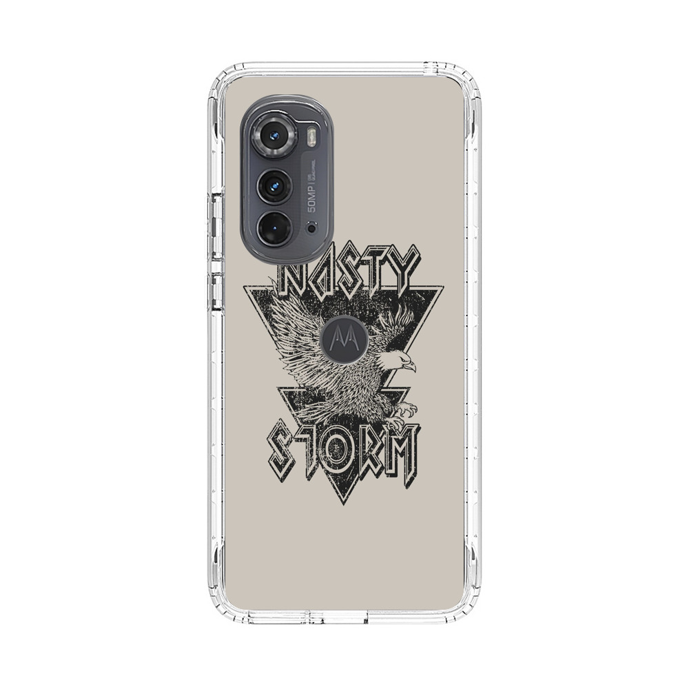 イーグルと嵐のデザイン Motorola Edge (2022)オリジナルケース