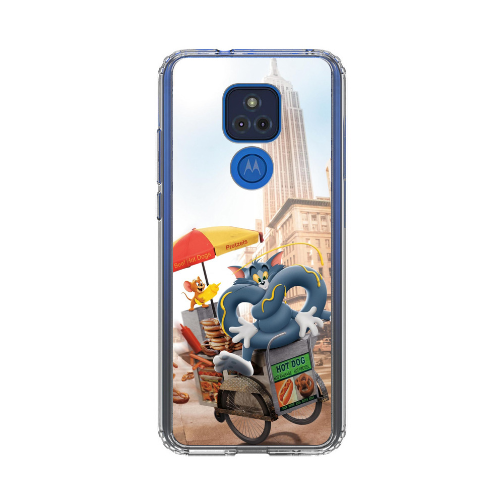 ニューヨークのトムとジェリー Motorola Moto G Play (2021)オリジナルケース