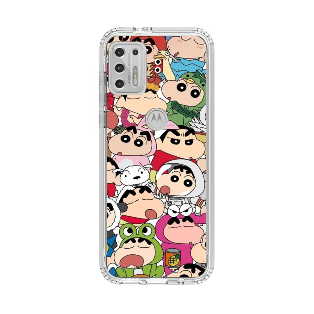 しんちゃんのキャラクターたち Motorola Moto G Stylus (2021)オリジナルケース