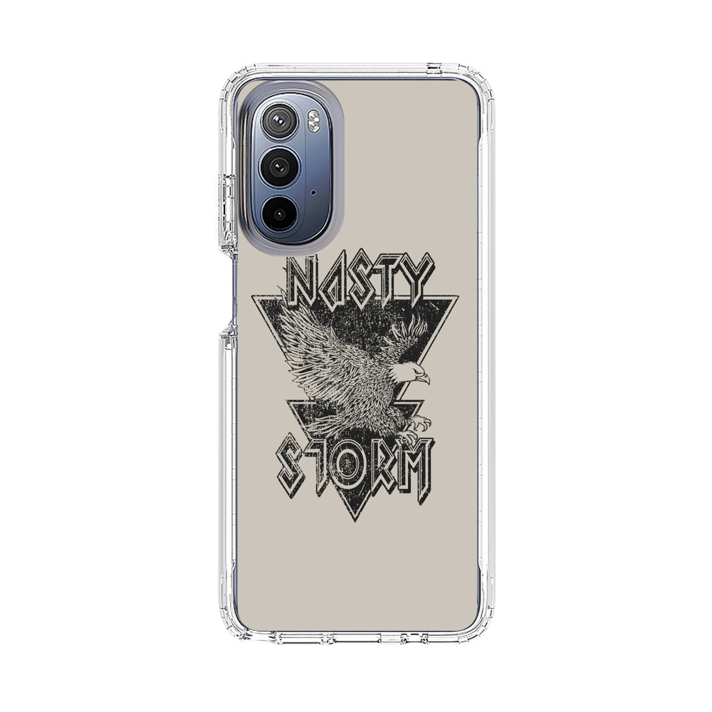 イーグルと嵐のデザイン Motorola Moto G Stylus (2022)オリジナルケース