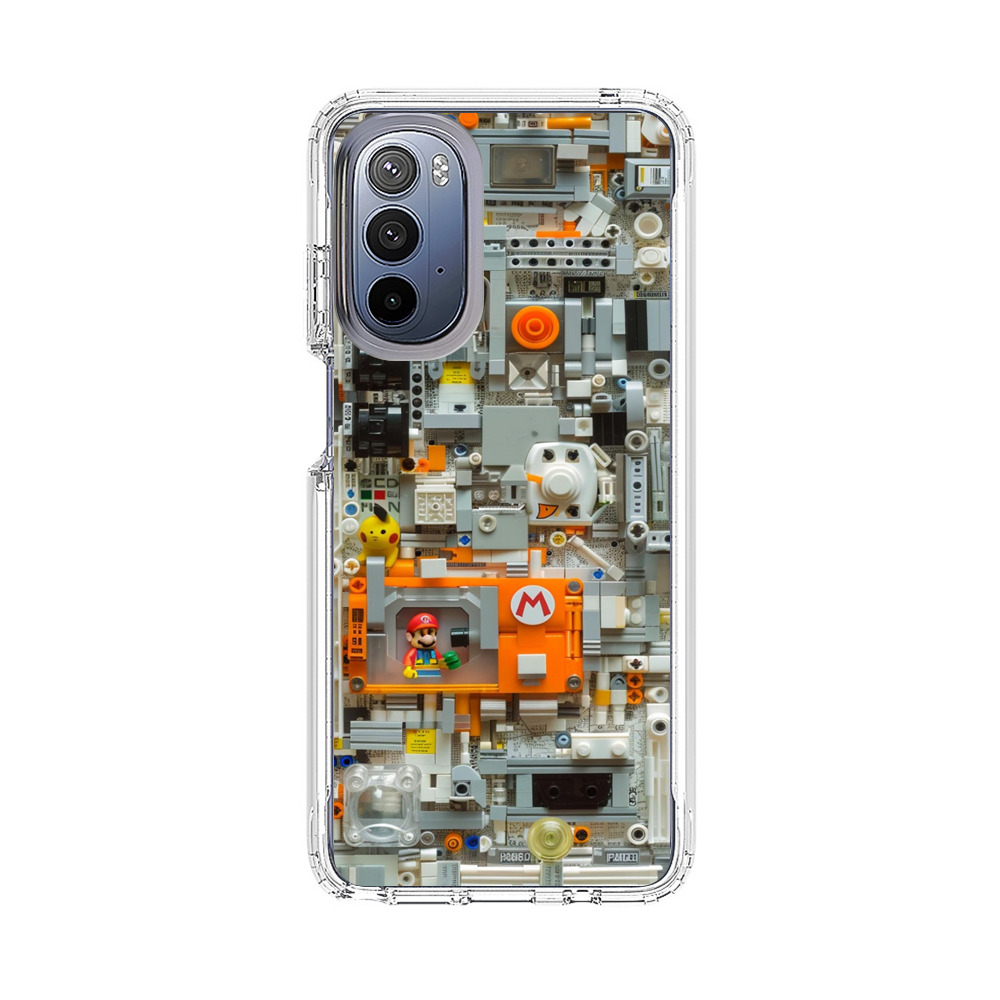 レゴとマリオキャラ Motorola Moto G Stylus (2022)オリジナルケース