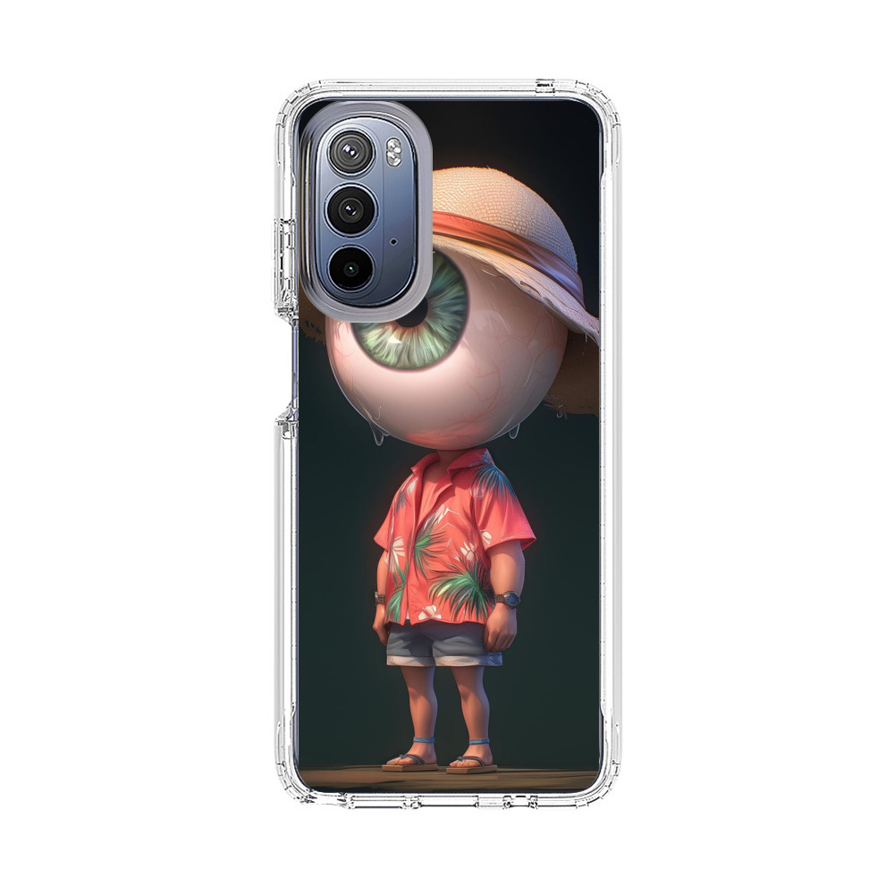 大きな目のキャラクター Motorola Moto G Stylus (2022)オリジナルケース