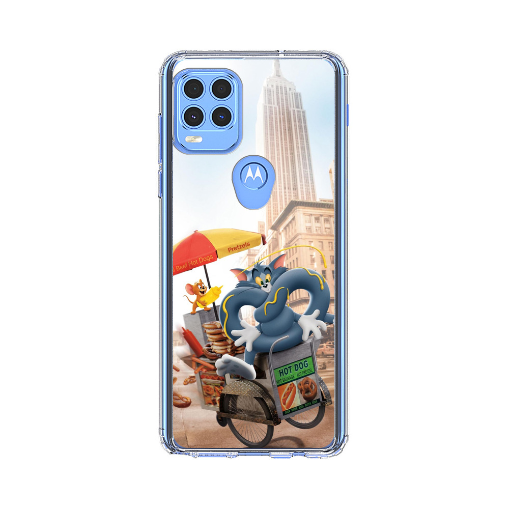 ニューヨークのトムとジェリー Motorola Moto G Stylus 5G (2021)オリジナルケース