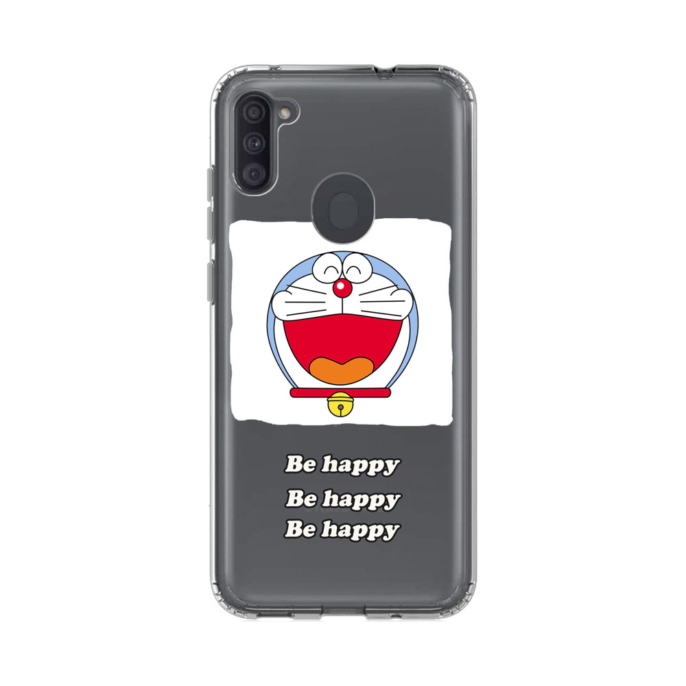 笑うドラえもん顔 Samsung Galaxy A11オリジナルケース