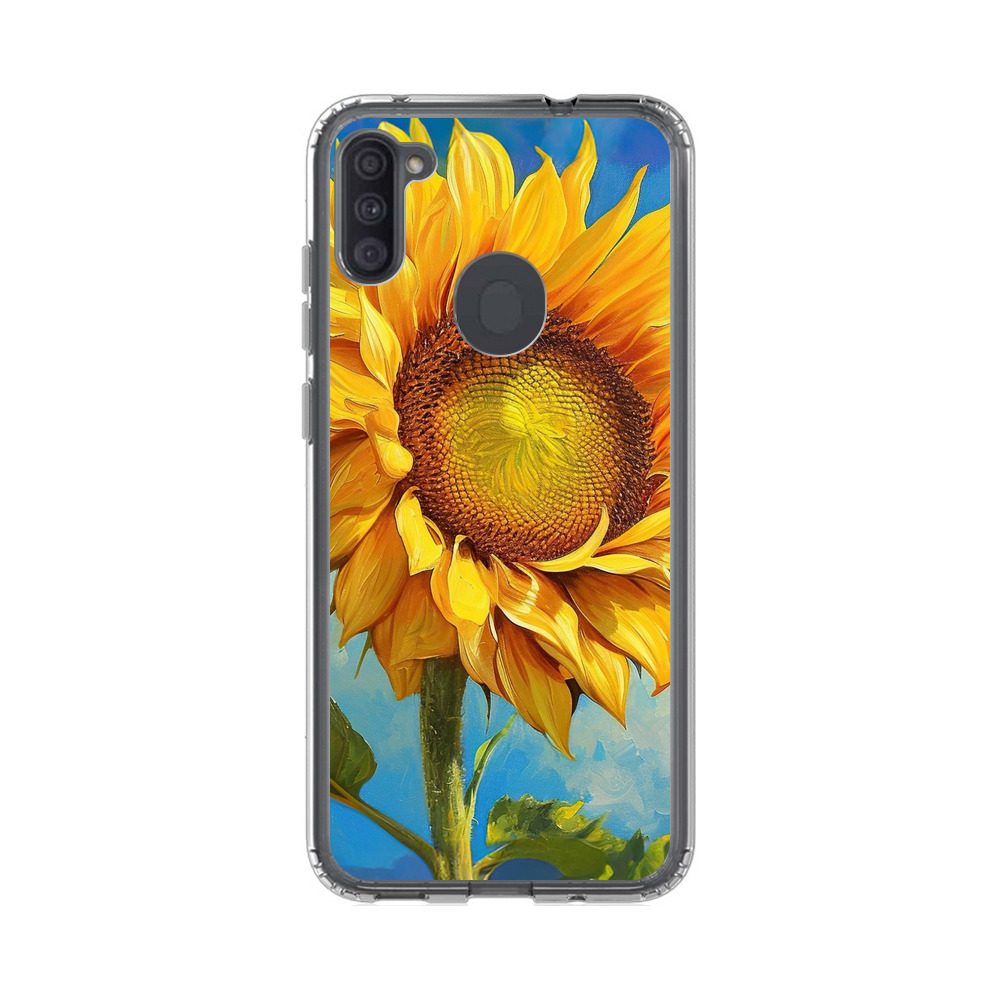 青空とひまわり Samsung Galaxy A11オリジナルケース