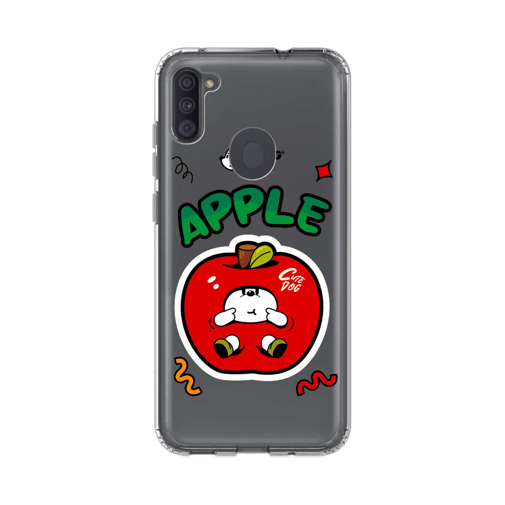 かわいいリンゴ Samsung Galaxy A11オリジナルケース