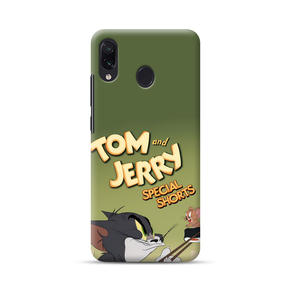 トムとジェリーのロゴ Samsung Galaxy A30オリジナルハードケース