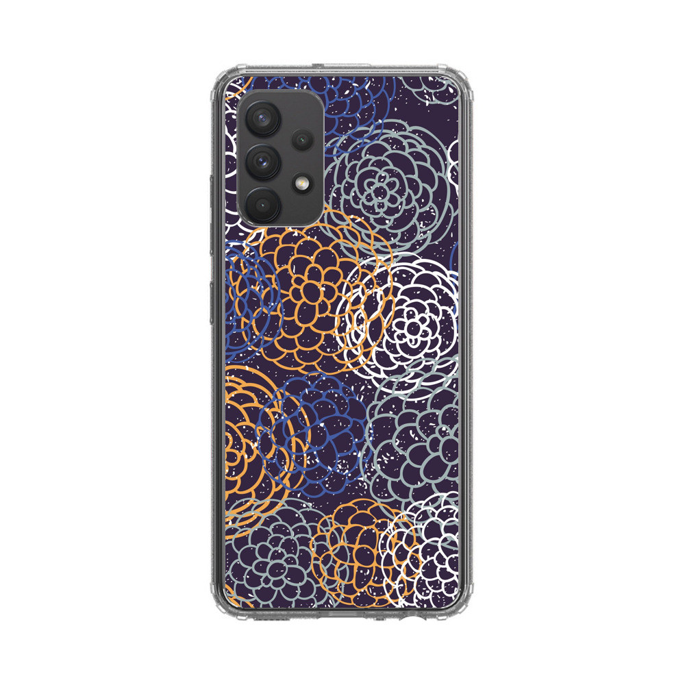 花の模様 Samsung Galaxy A32 5Gオリジナルケース