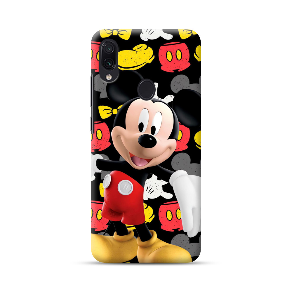 ミッキーマウスの笑顔 Samsung Galaxy A40オリジナルハードケース