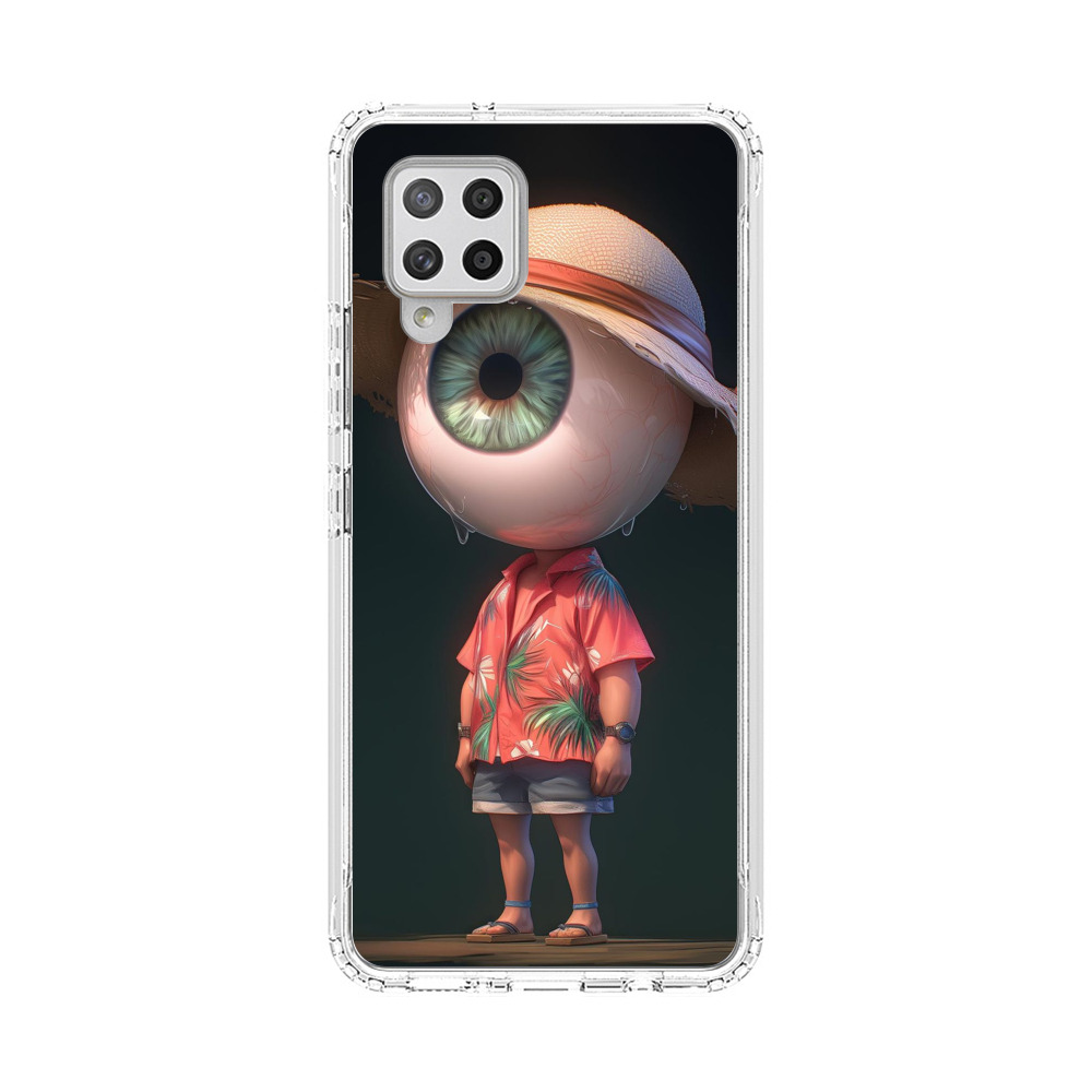 大きな目のキャラクター Samsung Galaxy A42 (5G)オリジナルケース