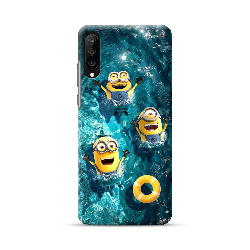 ミニオンのプール遊び Samsung Galaxy A50オリジナルハードケース