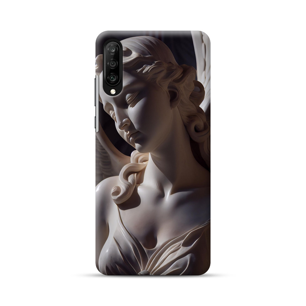 彫刻の天使胸像 Samsung Galaxy A50オリジナルハードケース