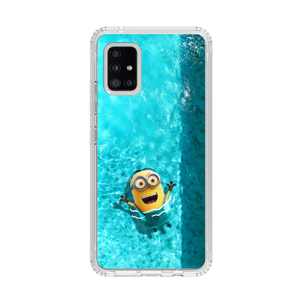 ミニオンとプール遊び Samsung Galaxy A51 5Gオリジナルケース
